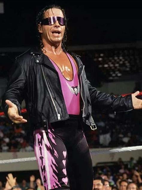 bret hart biker jacket